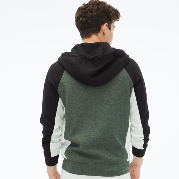 Aeropostale Green and Black Hoodie - Picture 3 of 5